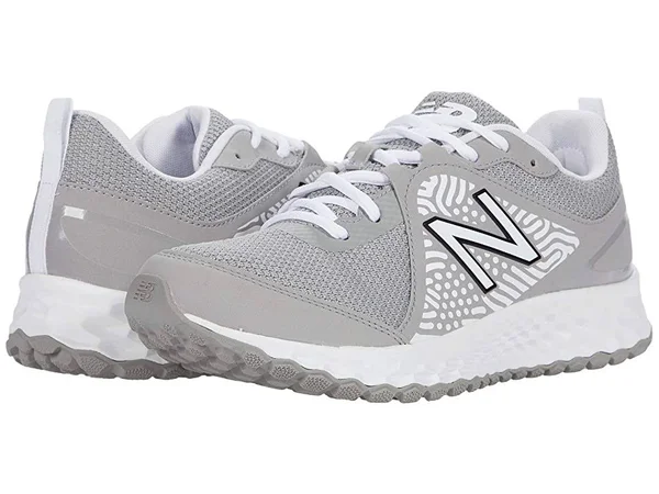 New Balance Men's Fresh Foam 3000V5 Turf - Grey/White (Size 12)