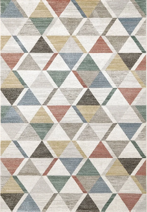 Dynamic Rugs Avenue 3410 5&3x22 x 7&7x22 Multi Area Rug