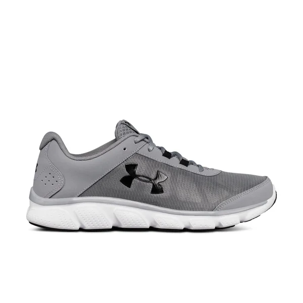 Under Armour Men's Micro G Assert 7 Running Shoes - Steel/White
