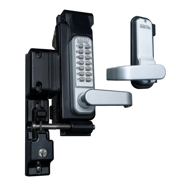 Lockey Sumo GL2 Surface Mount Gate Lock - Satin Chrome Marine