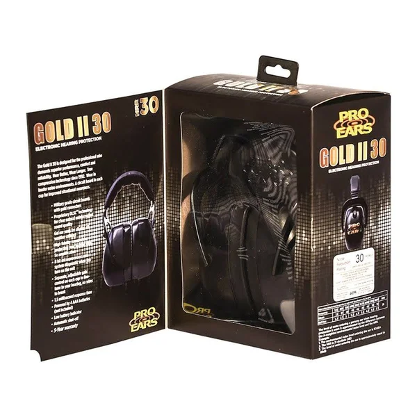 Pro-Ears Gold II 30 Black PEG2RMB