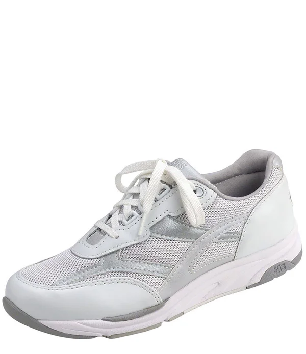Women's SAS Tour Mesh Sneaker, Size: 10, Silver