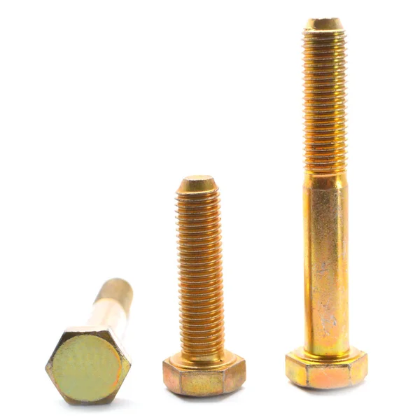 5/16-18 x 1 1/8 Coarse Thread Grade 5 MS90725 Hex Cap Screw (Bolt) - USA Medium Carbon Steel Yellow Cadmium Plated
