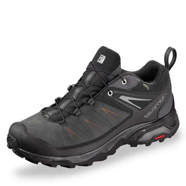 Salomon x Ultra 3 LTR GTX Hiking Shoes - Men's Phantom/Magnet/Quiet Shade - 7