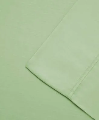 Superior 300 Thread Count Cotton Solid Wrinkle Resistant Sheet Set Queen Burgundy