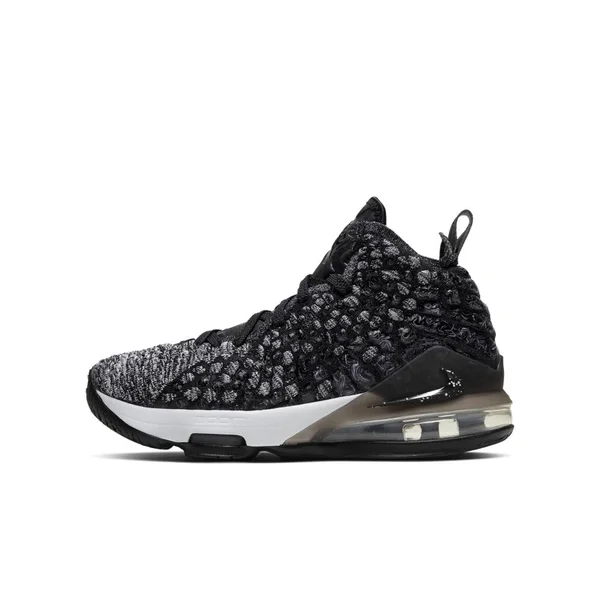 Nike Boys& Big Kids& Lebron 17 Basketball Shoes - Black - Size 3.5