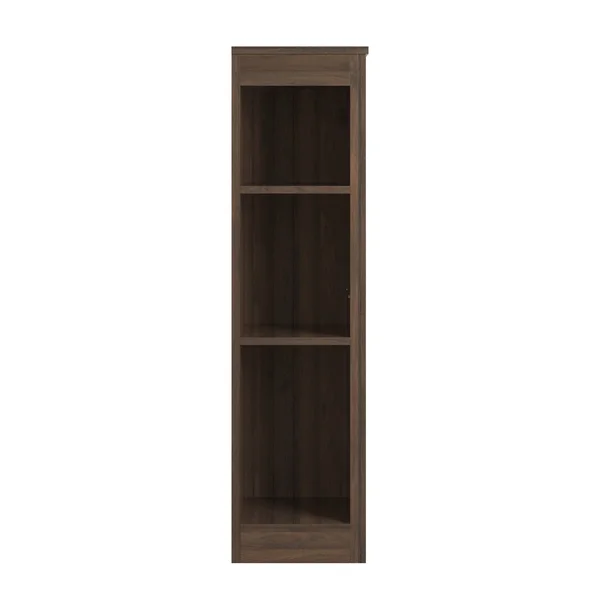 Keigo Walnut Finish Twin Storage Headboard by Inspire Q Junior