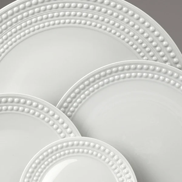 L'Objet Perlee Gold Dessert Plate