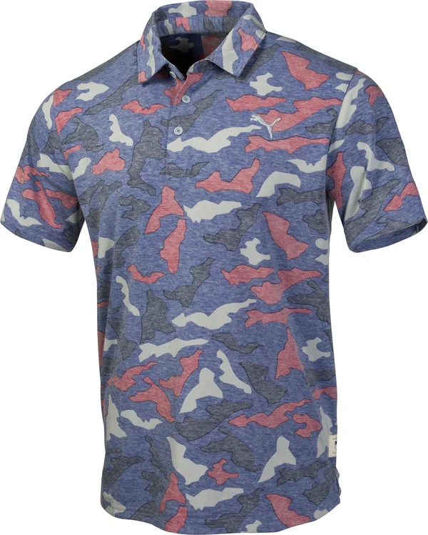 Puma Raleigh Golf Polo - Dazzling Blue - M