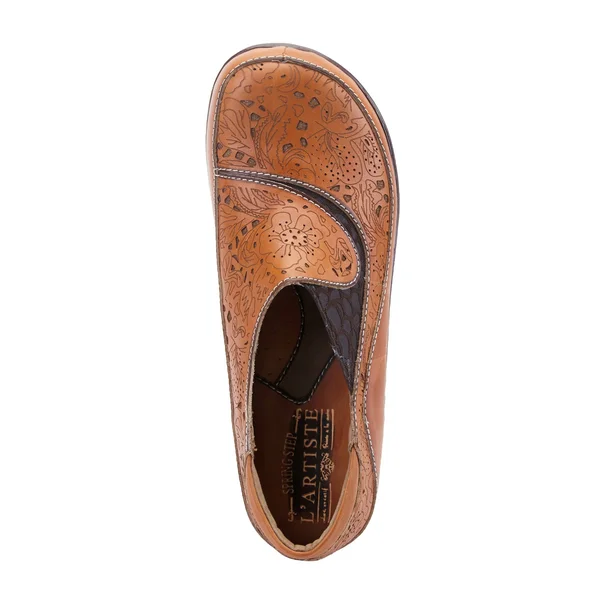 L&Artiste by Spring Step Women's BRANKLA Clog - Size: 35, Grey Multi