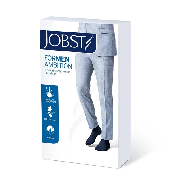 Jobst for Men Ambition Knee 20-30 mmHg Brown 2 Regular
