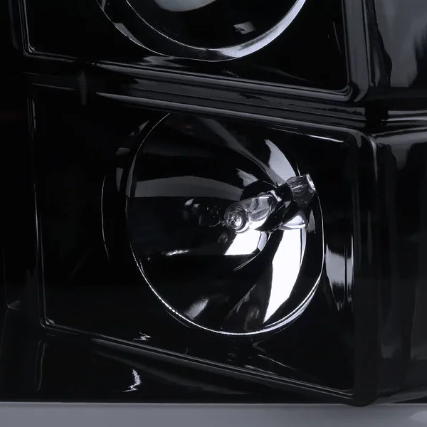 Spec-D - Glossy Black/Smoke Projector Headlights 2LHP-RAM09G-G2-TM
