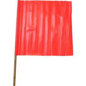 Vizcon Traffix Devices Nylon Safety Flag, Orange, 24x22x24x22