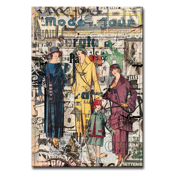 Ready2HangArt &Urban Fashion XI& Canvas Art - 20x22 W x 30x22 H