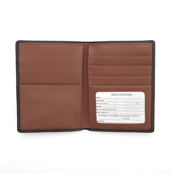 Royce RFID Blocking Bifold Passport Currency Travel Wallet Handcrafted in Genuine Black Leather