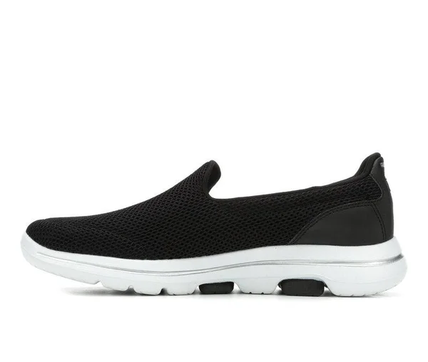 Skechers Women's GOwalk 5 Walking Shoe, Black/Black