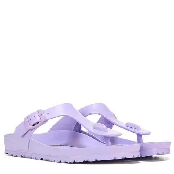Birkenstock Gizeh Essentials Purple Fog Eva Sandals 39 R EU - Women's