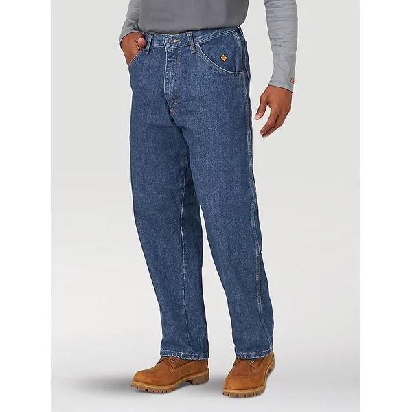 Wrangler Men's Riggs Workwear Flame Resistant Carpenter Jean