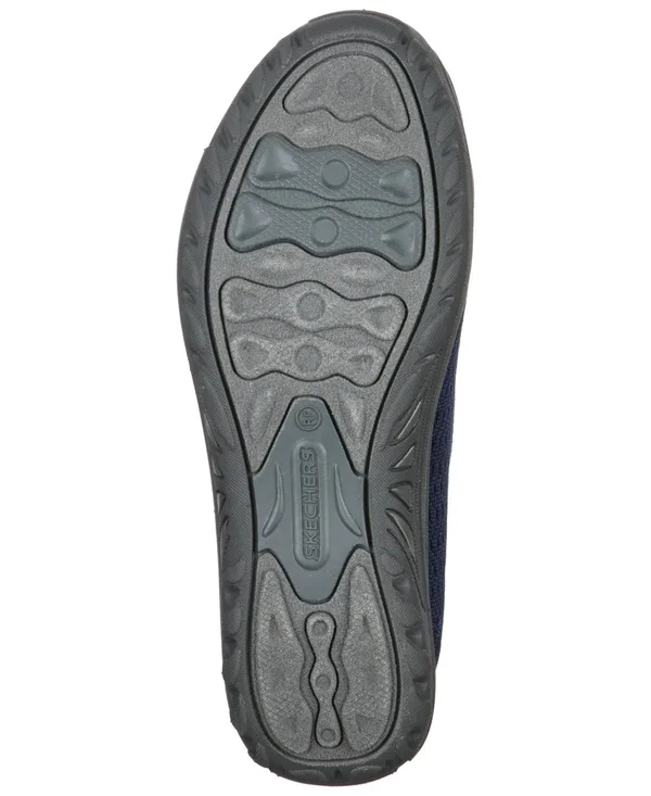 Skechers Women's Relaxed Fit Reggae Fest Pillows Slip-On, Navy