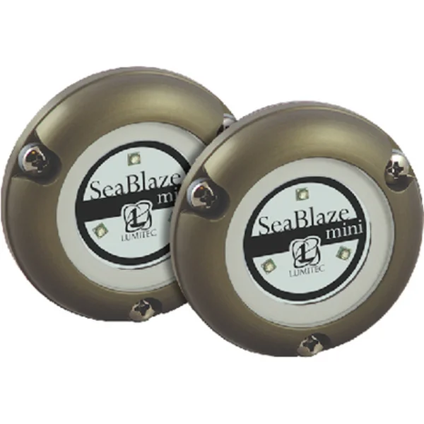 Lumitec SeaBlaze Mini Underwater Light - Pair - White