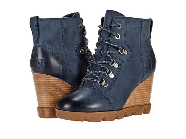 Sorel Women's Joan Uptown Lace Bootie Size 7.5 - Blue