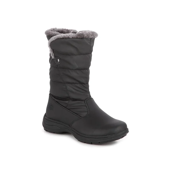 Totes Pagnet Snow Boot - Women's, Black, Size 8, Boots, Snow