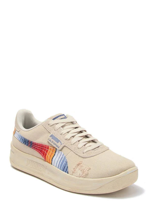 Puma California Vintage Sneakers - 9, Birch/Blue Indigo