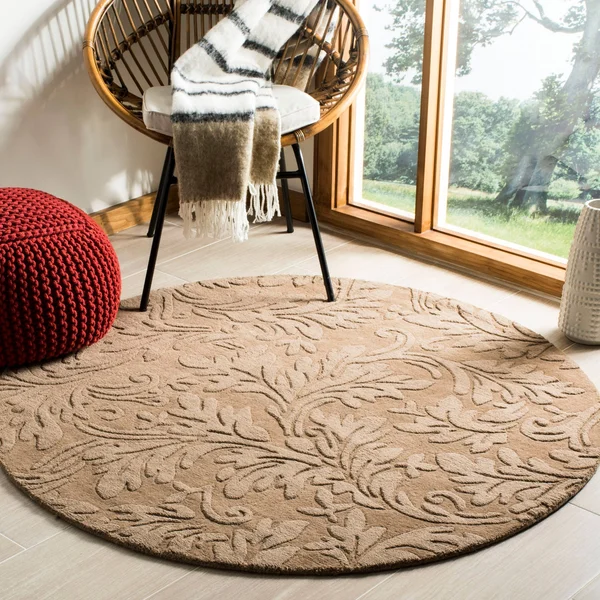 Safavieh Impressions Rug IM344D Light Brown, 7& 6x22 x 9& 6x22