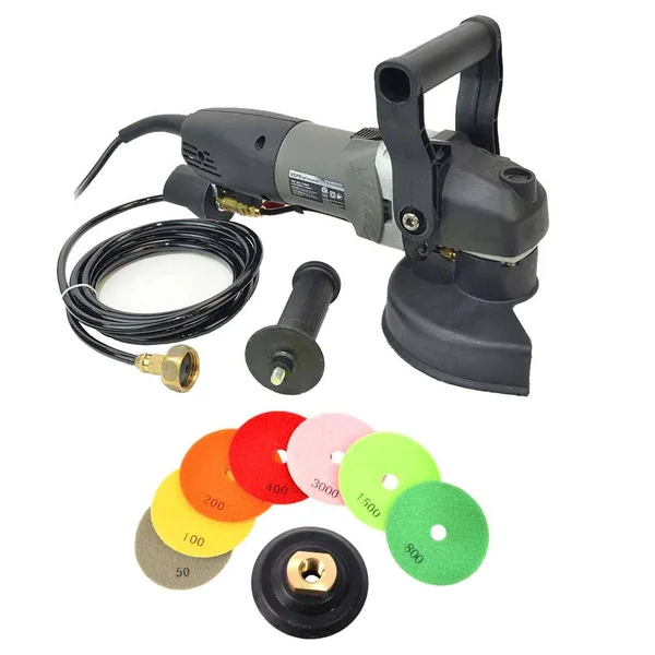 Hardin HWV5GRIN Variable Speed Polisher 5 inch Concrete and Stone Wet