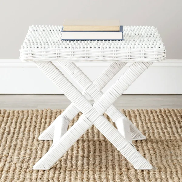 Safavieh Manor Bench - White