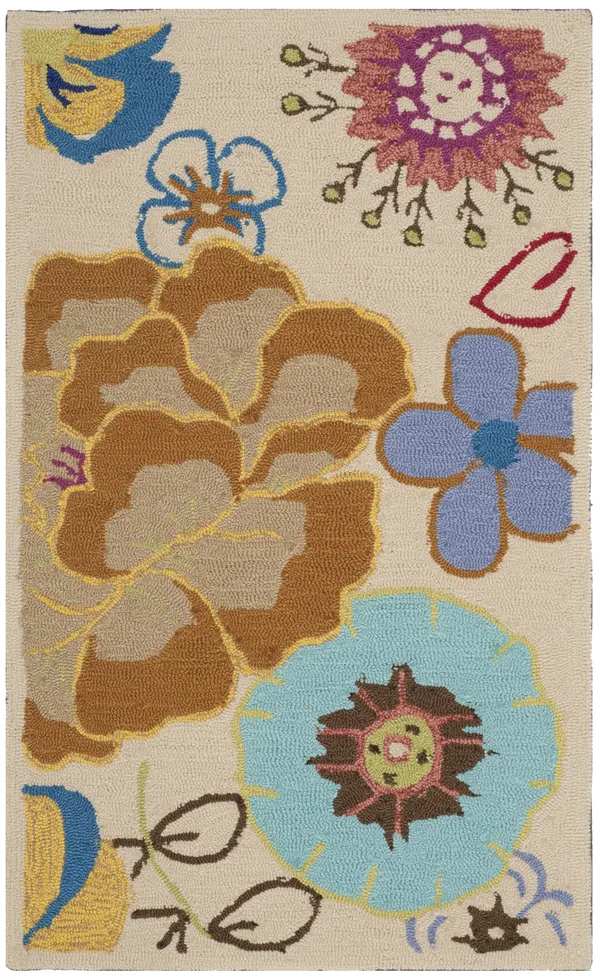 Safavieh Four Seasons FRS467B 7&6x22 x 9&6x22 Ivory - Multi Rug