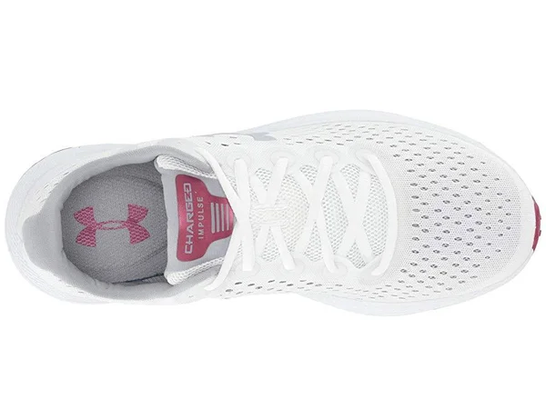 Under Armour Women's Charged Impulse Running Shoes - White - 9