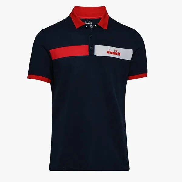 Diadora Polo Statement SS Blue