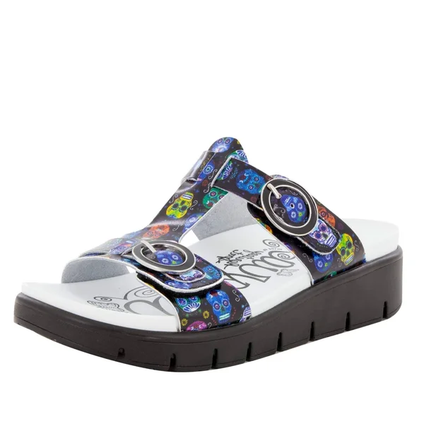 Alegria Women's Vita Sandal Sugar Skulls 40