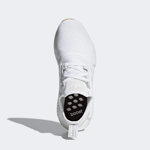 Adidas NMD R1 &White/Gum& Shoes - Size 8