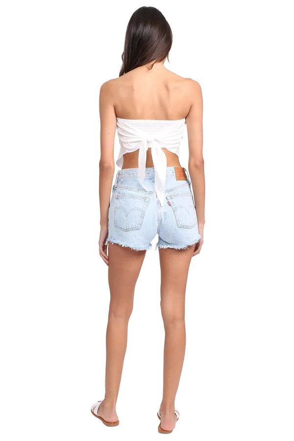 Here & Now Bandana Top S, White