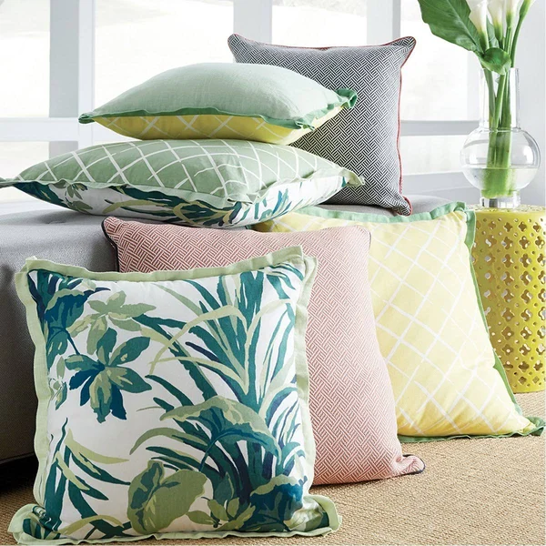 Howard Elliott Collection 3-642 Madcap Cottage 24 inch Beach Club Ocean Pillow