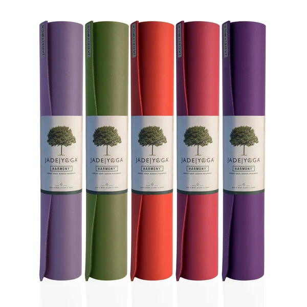 Jade Yoga Harmony Mat - Midnight Blue, 3/16x22 24x22 x 74x22