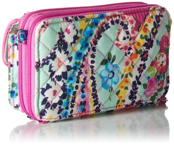 Vera Bradley Iconic RFID All in One Crossbody, Wildflower Paisley