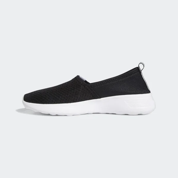 Adidas Lite Racer Slip-On Shoes - Women's - Core Black, Cloud White - 7.5
