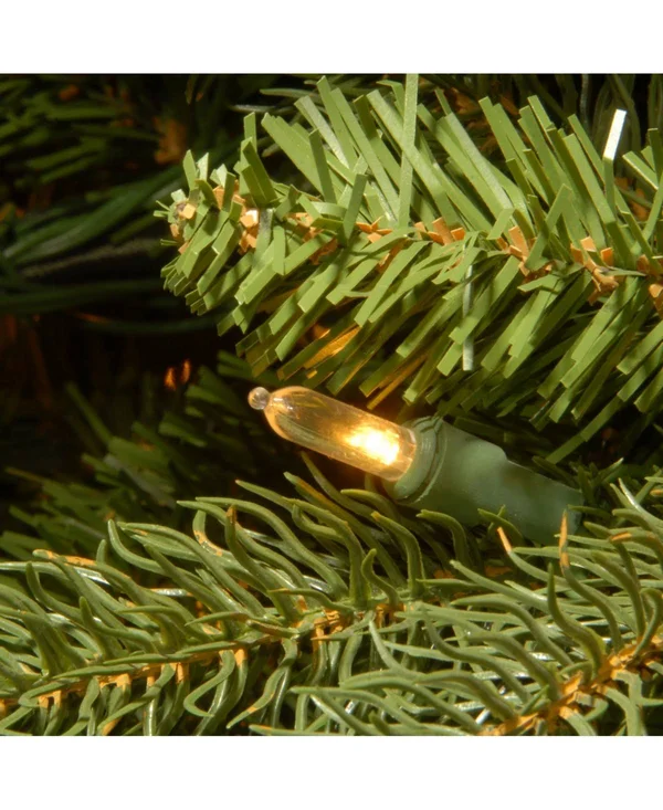 National Tree 7.5& Feel Real Jersey Fraser Fir Hinged Tree with 1250 Clear Lights