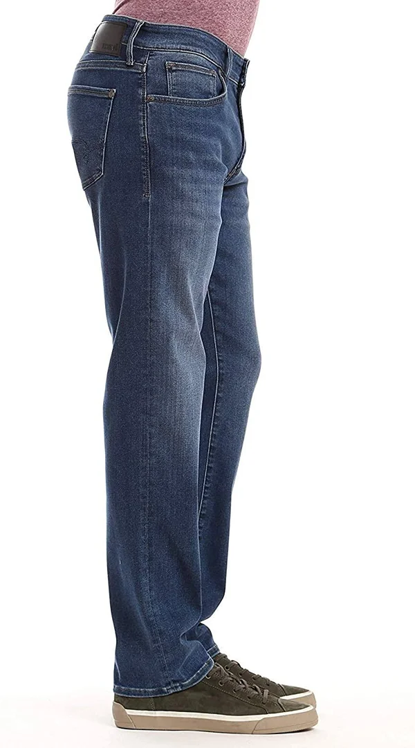 Mavi Men's Zach Straight Leg in Dark Supermove - Men's Jeans