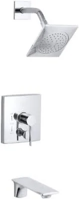 Kohler K-T14776-4-CP Stance Rite-Temp Bath/Shower TRIM, Polished Chrome