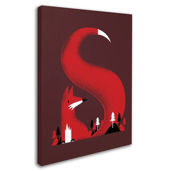 Robert Farkas 's Like Fox' Canvas Art (18x24)