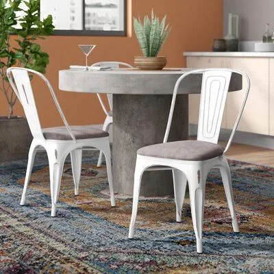Claremont Dining Chair Upholstery Color: Gray