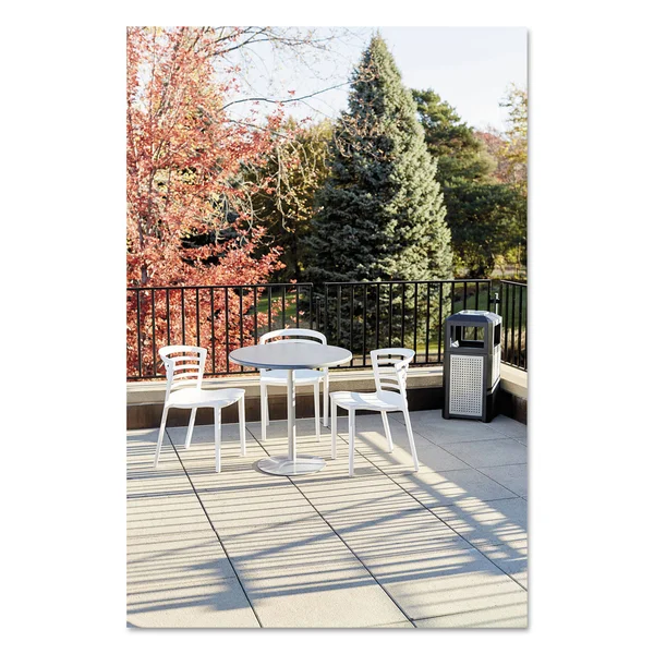 Entourage Table, Base, Silver - Safco - 2490SL
