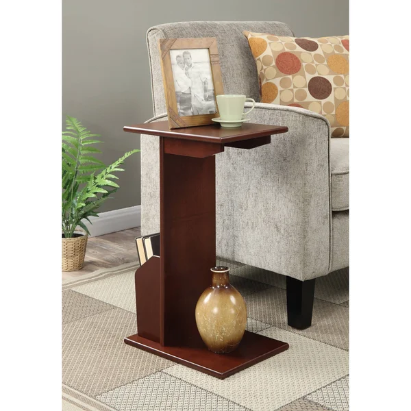Convenience Concepts Designs2Go Abby Magazine C End Table - Brown