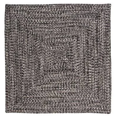 Winston Porter Hawkins Blacktop Indoor/Outdoor Area Rug, Size: 5&