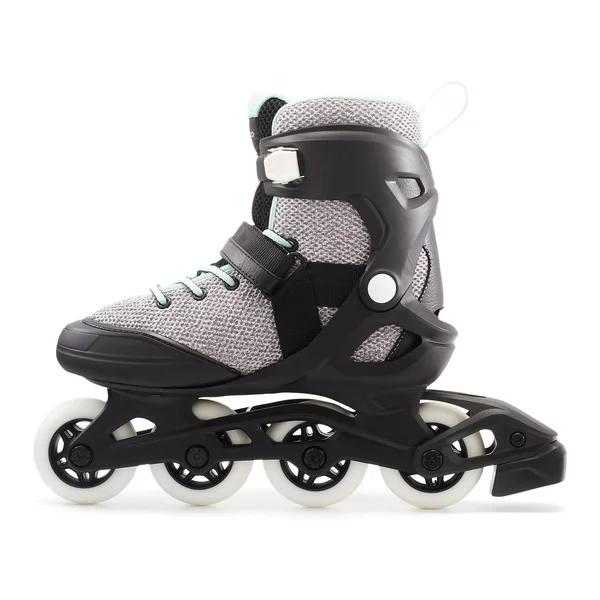 Oxelo Women's Fit100 Inline Fitness Skates in Pale Gray, Size 10.5