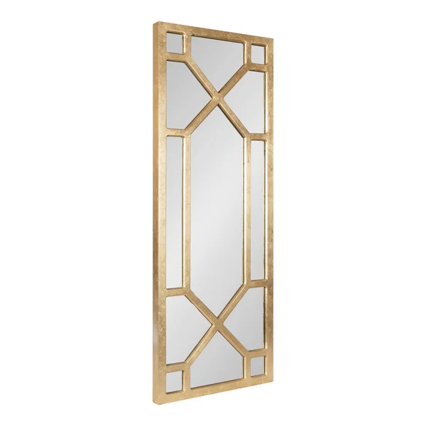 Kate and Laurel Vanderford Decorative Wall Mirror - 18x47 - Gold